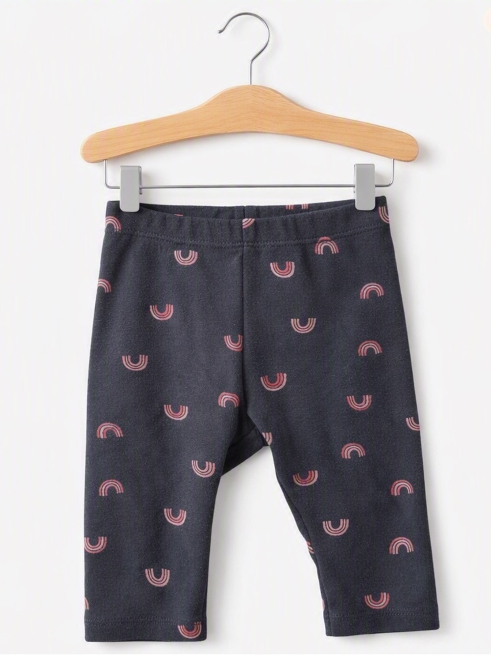 10/$15 Pekkle Navy Rainbow Print Leggings